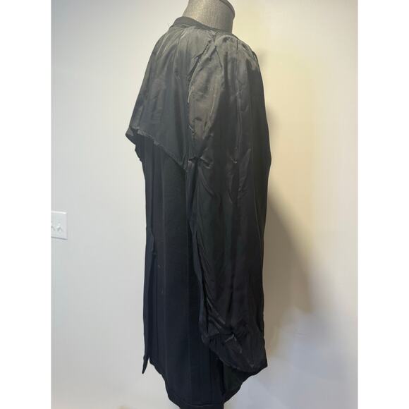 Oxxford Clothes Neiman Marcus Cashmere Suit Jacket Black Size 42 R JL - Picture 12 of 15